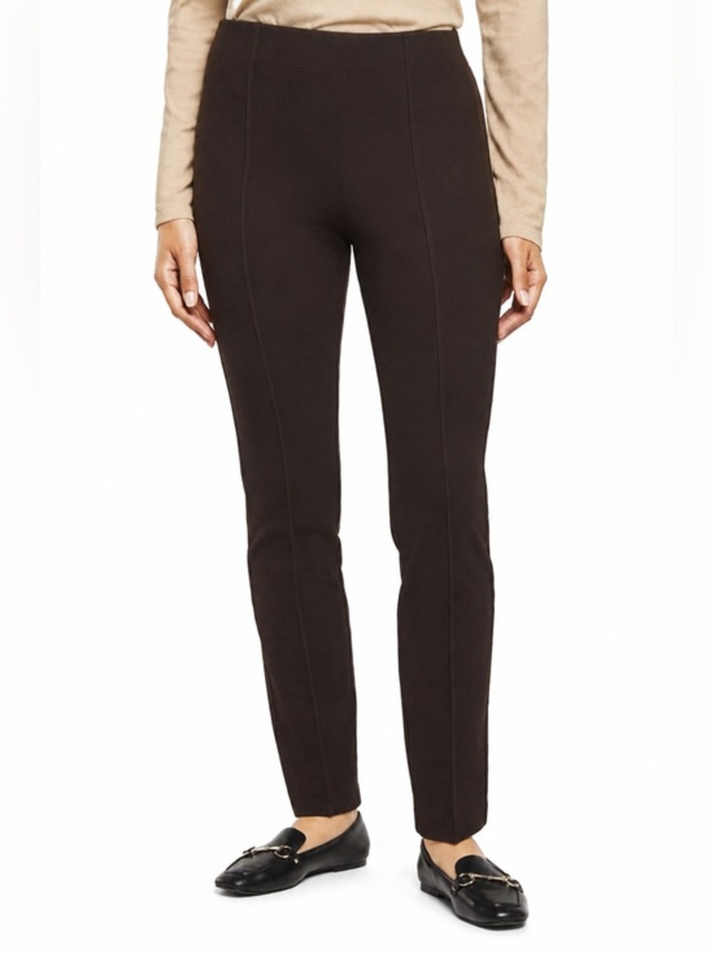 Banana Republic Brown Ponte Slim Ankle Pants Size Small NWT
